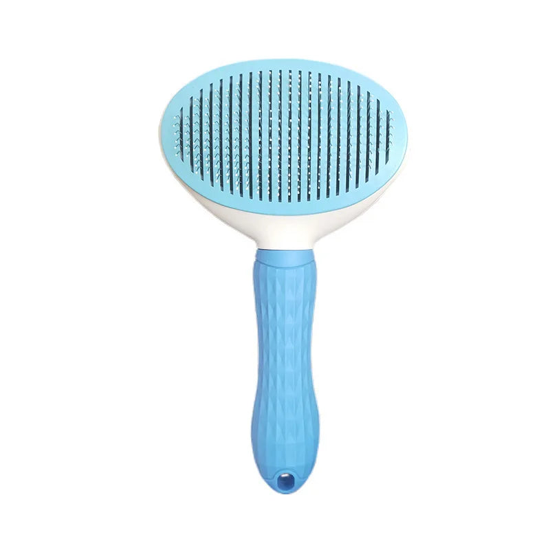 Brosse avec un système démêlant