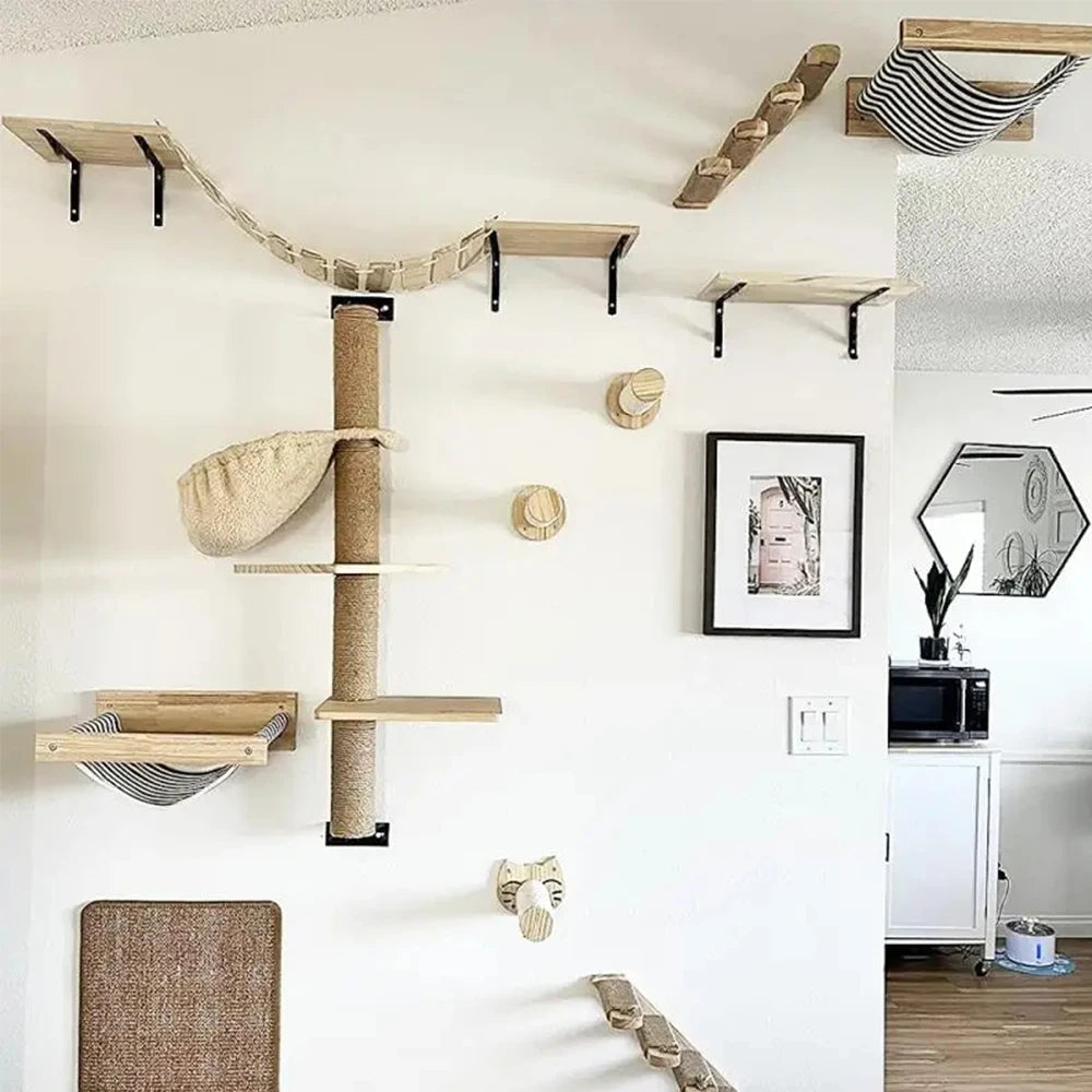 Arbre à chat mural !