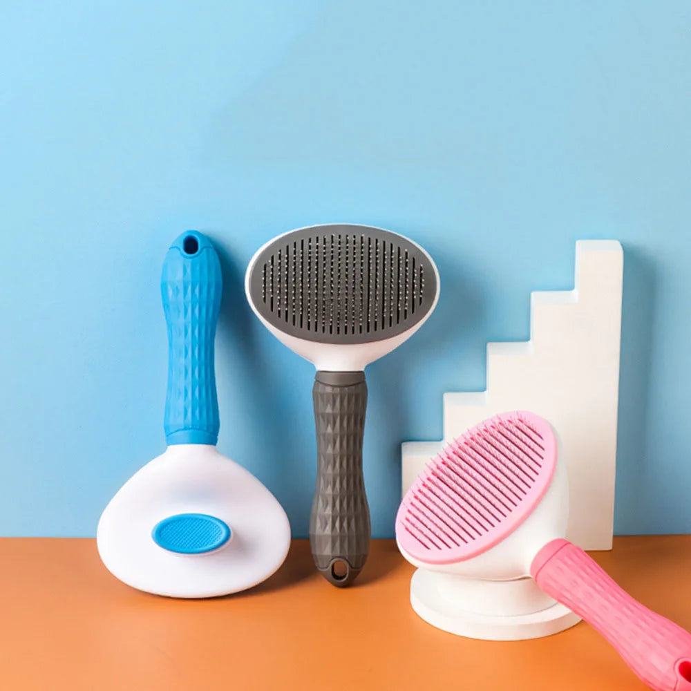 Brosse avec un système démêlant