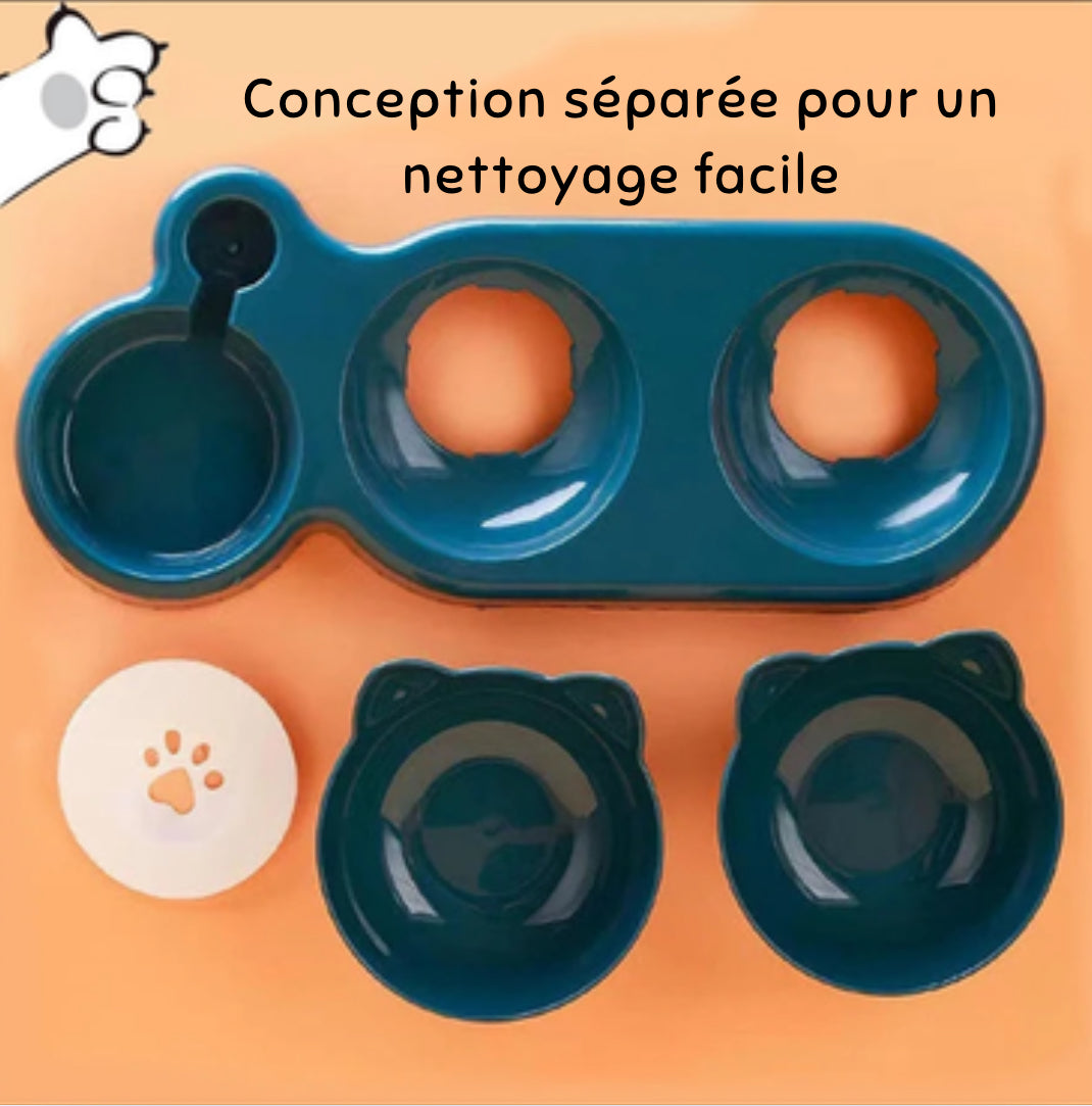 Gamelle 3 en 1 pour Chat