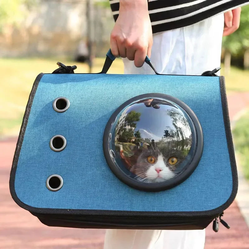 Sac de transport pliable pour chats