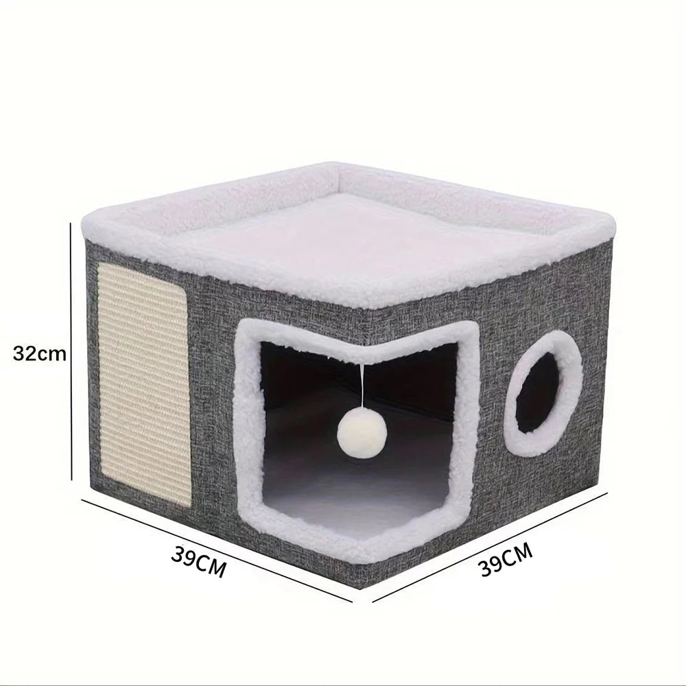 Maison confortable pour chat