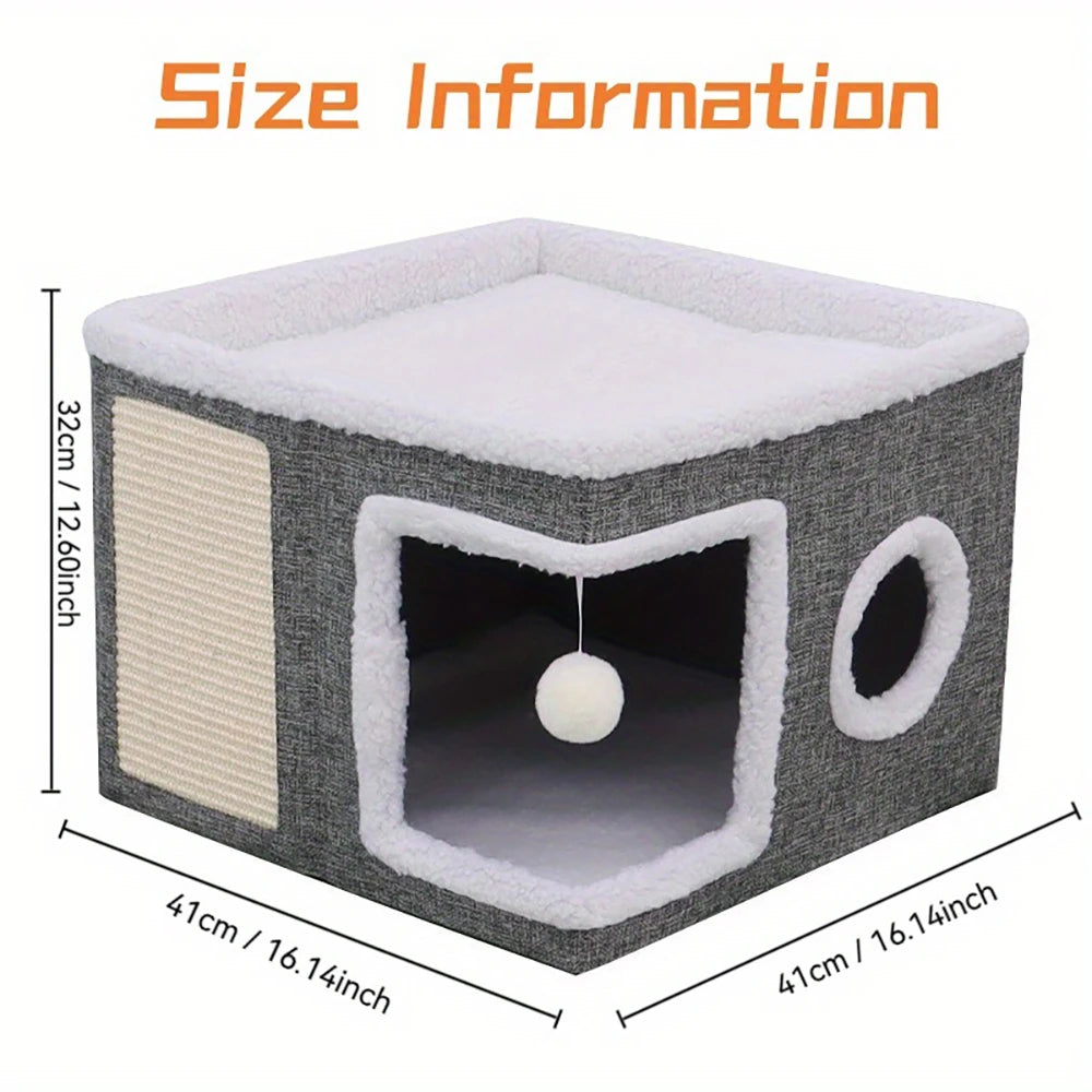 Maison confortable pour chat