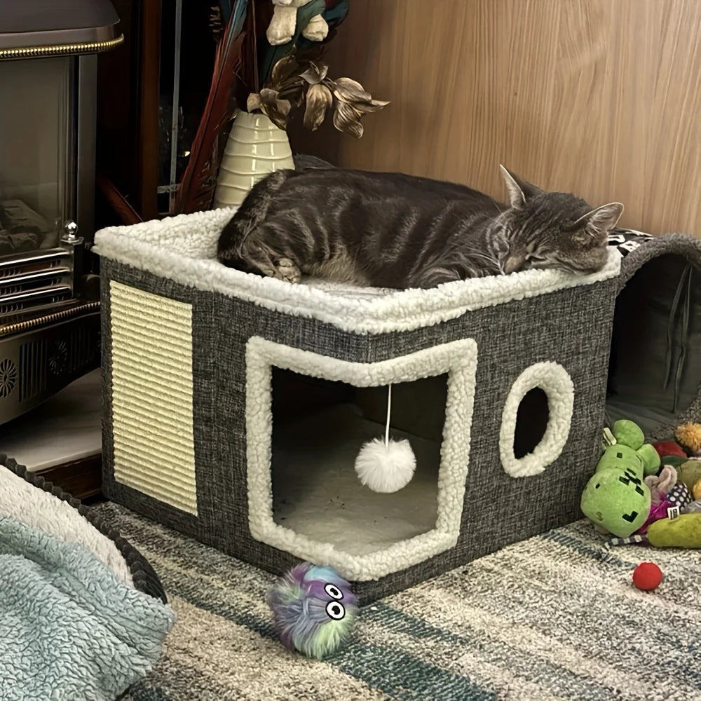 Maison confortable pour chat