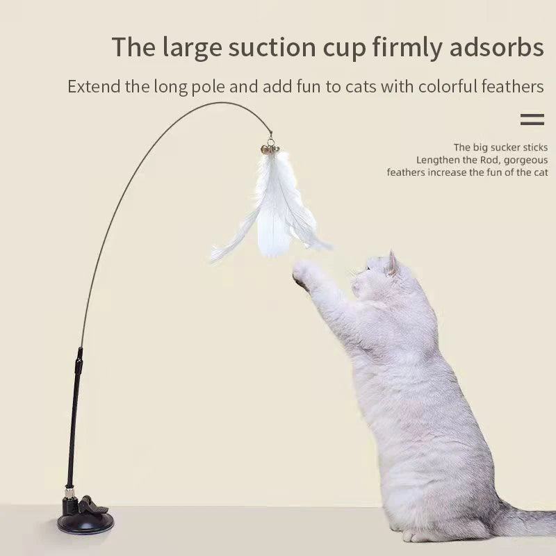 Jouet à plume pour chat
