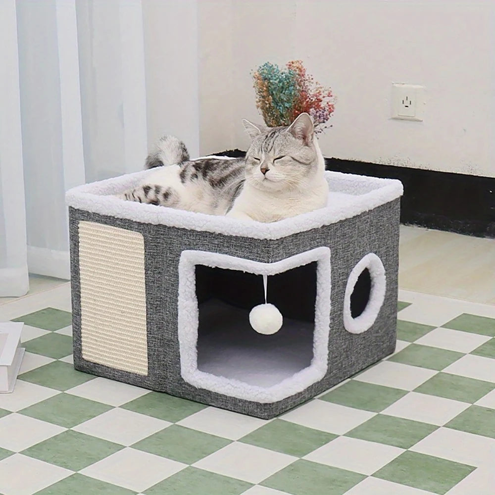 Maison confortable pour chat