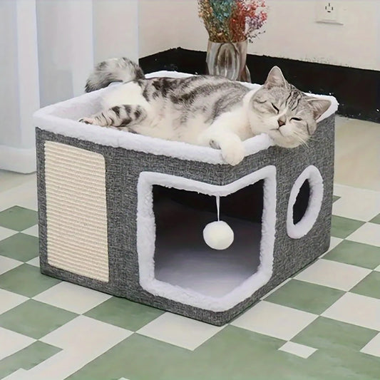Maison confortable pour chat
