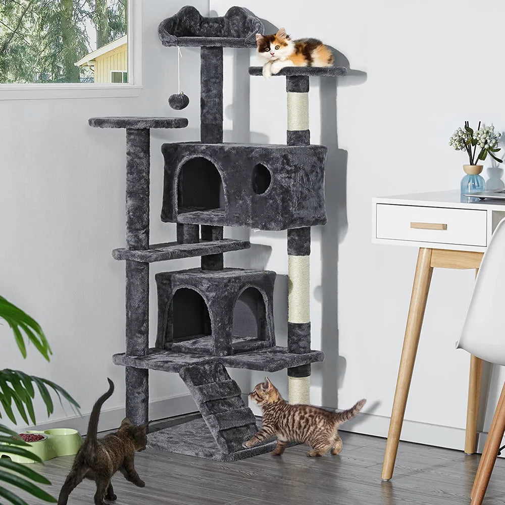 Arbre à chat 5 niveaux