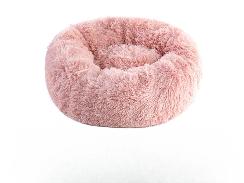 Nid douillet en peluche pour chat