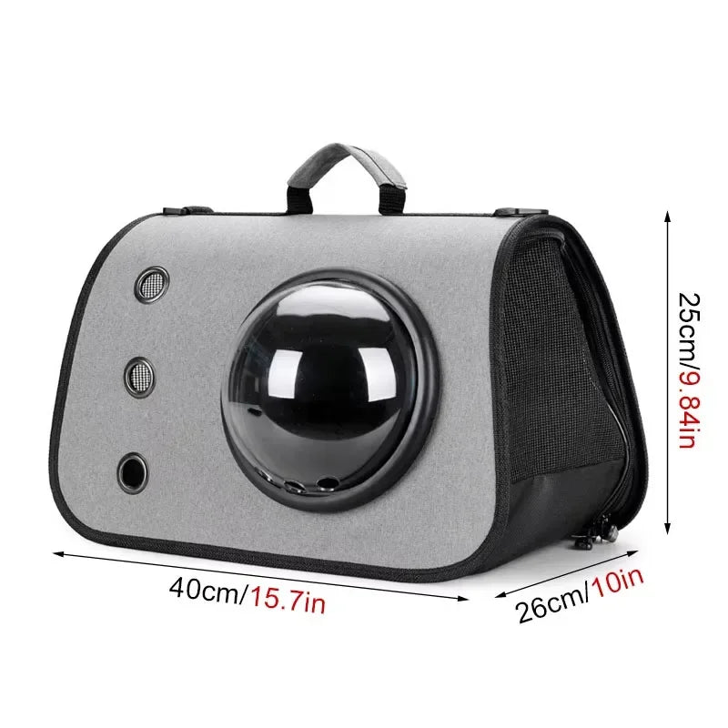 Sac de transport pliable pour chats