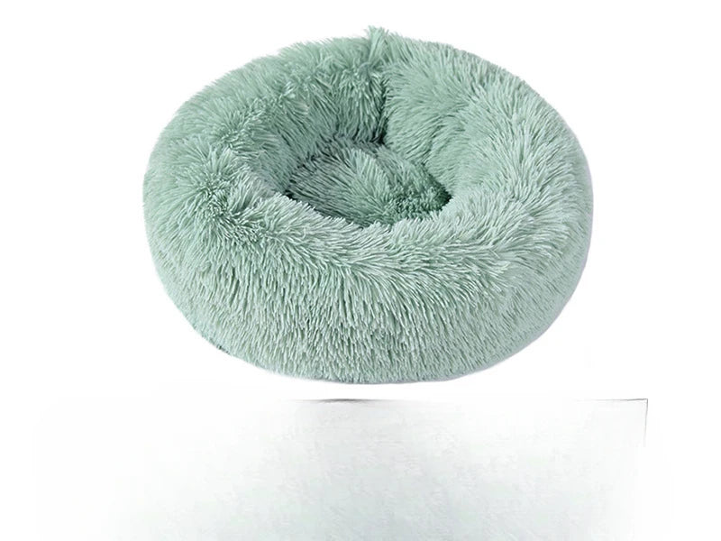 Nid douillet en peluche pour chat